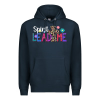 Navy spirit lead me Premium Hoodie - JahusDesignShop