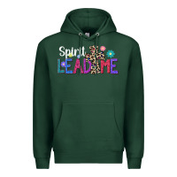 Sports Green spirit lead me Premium Hoodie - JahusDesignShop