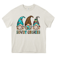 Cream howdy gnomies Heavy Core Tee - Zillion Design Studio