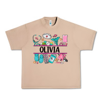 Burro nurse elements with costom name Urban Heavy Tee - AdoDesignShop