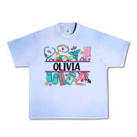 Grape Ice nurse elements with costom name Urban Heavy Tee - AdoDesignShop