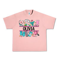 Salmon nurse elements with costom name Urban Heavy Tee - AdoDesignShop