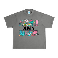Tornado nurse elements with costom name Urban Heavy Tee - AdoDesignShop