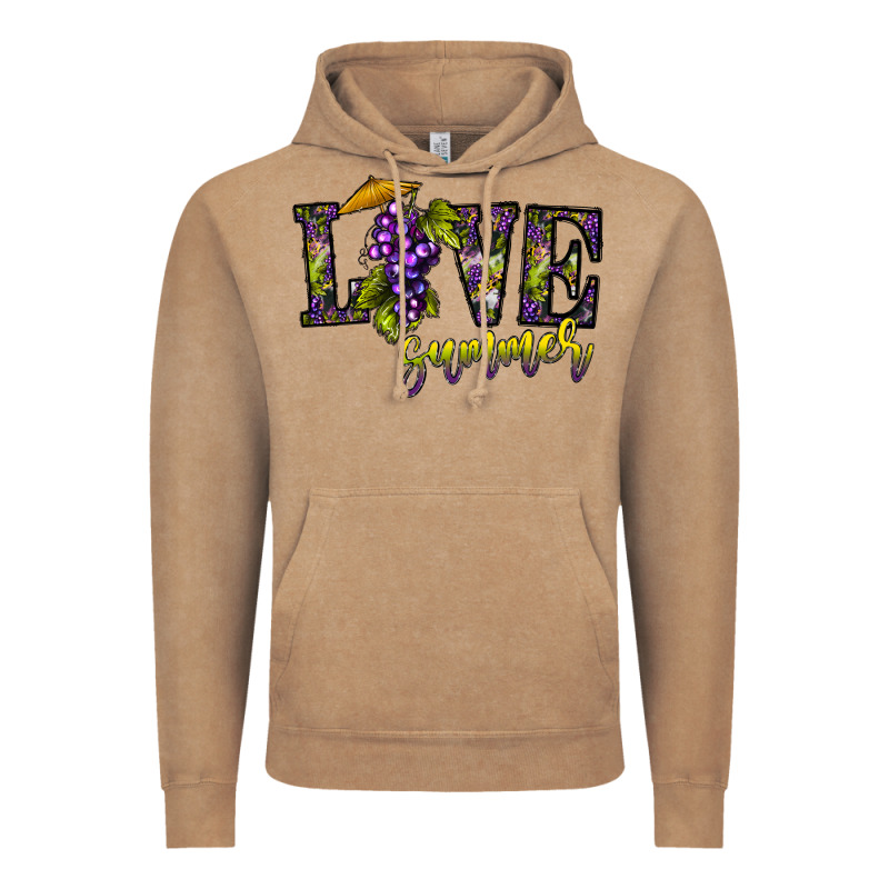 Love Summer Vintage Hoodie by CowhideDigitalArt | Teevron