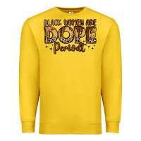 Lemon black women are dope periodt Premium Sweatshirt - LillyAllenDesigns