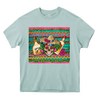 Arona mexican tequila skull roses cactus sombrero Heavy Core Tee - Artiststas