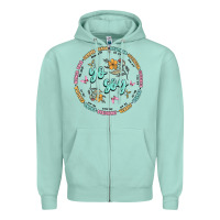 Seafoam yo soy inspiration Zipper Hoodie - MaliasSmallBusiness