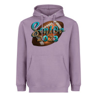 Lavender american football senior 2023 Heavyweight Hoodie - BundleAndBundleShop