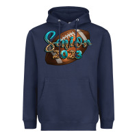 Navy american football senior 2023 Heavyweight Hoodie - BundleAndBundleShop