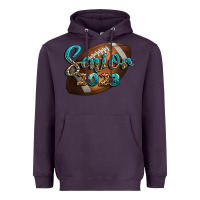 Plum american football senior 2023 Heavyweight Hoodie - BundleAndBundleShop