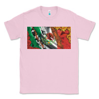 Bubblegum Pink mexico flag cowhide leopard sunflower and roses licanse  plate Classic Tee - Artiststas