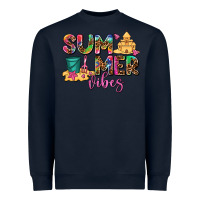 Navy summer vibes Heavyweight Sweatshirt - AdoDesignShop