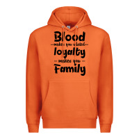 Carrot Blood Makes You Related Makes You Family Premium Hoodie - Bettercallsaul
