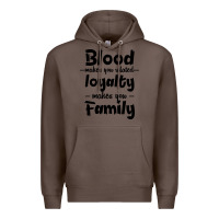 Coffee Blood Makes You Related Makes You Family Premium Hoodie - Bettercallsaul