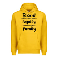 Lemon Blood Makes You Related Makes You Family Premium Hoodie - Bettercallsaul