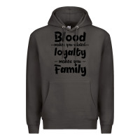 Smoke Blood Makes You Related Makes You Family Premium Hoodie - Bettercallsaul