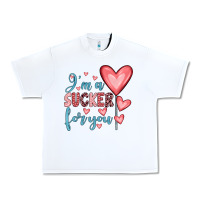 White i'm a sucker for you Urban Heavy Tee - JahusDesignShop