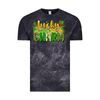Cloud Black lucky charm Vintage Tee - Artiststas