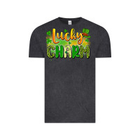 Vintage Black lucky charm Vintage Tee - Artiststas