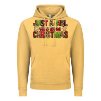 Just A Girl Who Loves Christmas With Cookies Vintage Hoodie | Teevron
