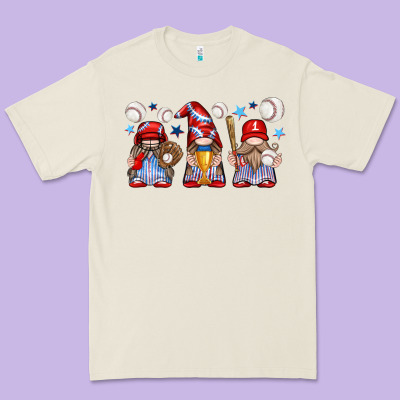 Premium Tee baseball gnome