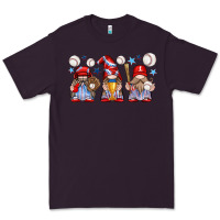 Plum baseball gnome Premium Tee - texasbilliewilder