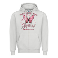 Dove Grey mujeres buenas hay muchas Zipper Hoodie - MaliasSmallBusiness