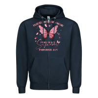 Navy mujeres buenas hay muchas Zipper Hoodie - MaliasSmallBusiness