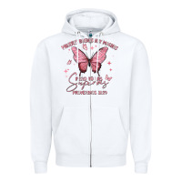 White mujeres buenas hay muchas Zipper Hoodie - MaliasSmallBusiness