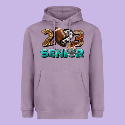 American Football Senior 2023 Heavyweight Hoodie Designed By Bundleandbundleshop