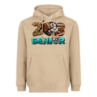Mushroom American Football Senior 2023 Heavyweight Hoodie - BundleAndBundleShop