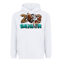 White American Football Senior 2023 Heavyweight Hoodie - BundleAndBundleShop