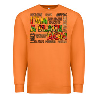 Carrot i am a black mom Premium Sweatshirt - LillyAllenDesigns
