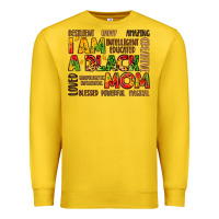Lemon i am a black mom Premium Sweatshirt - LillyAllenDesigns
