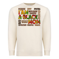 Sandshell i am a black mom Premium Sweatshirt - LillyAllenDesigns