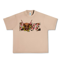 Burro highland cow love Urban Heavy Tee - JahusDesignShop