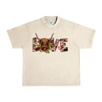Highland Cow Love Urban Heavy Tee | Teevron