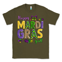 Army Green happy mardi gras y'all Classic Tee - AdoDesignShop