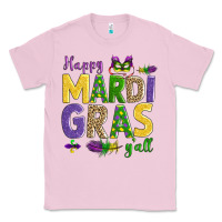 Bubblegum Pink happy mardi gras y'all Classic Tee - AdoDesignShop
