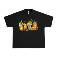 Black bumble bee coffee cups Urban Heavy Tee - AdoDesignShop