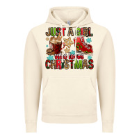 Vintage Artic just a girl who loves christmas Vintage Hoodie - FaDigitalArtStudio