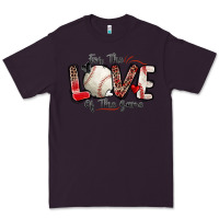 Plum for the love of the game baseball Premium Tee - Zillion Design Studio