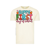 Happy First Day Of School Vintage Tee | Teevron
