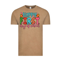 Vintage Coffee happy first day of school Vintage Tee - JahusDesignShop
