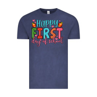 Vintage Denim happy first day of school Vintage Tee - JahusDesignShop