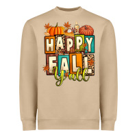 Mushroom happy fall y'all Heavyweight Sweatshirt - Artiststas