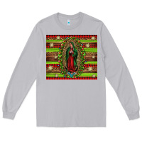 Moon Dust our lady of Guadalupe Christmas Long Sleeve Tee - Jasminsmagicworld