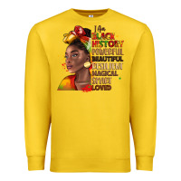 Lemon i am black history Premium Sweatshirt - LillyAllenDesigns