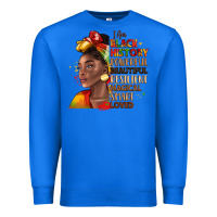 True Royal i am black history Premium Sweatshirt - LillyAllenDesigns