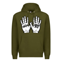 Army Green Cult of Klaus Umbrella Premium Hoodie - Bettercallsaul